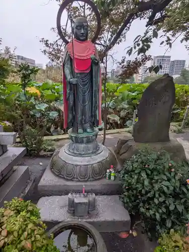 寛永寺不忍池弁天堂の地蔵
