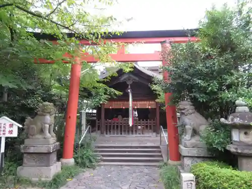 漢國神社の鳥居