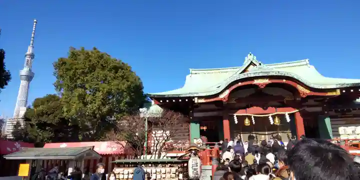 亀戸天神社の本殿・本堂