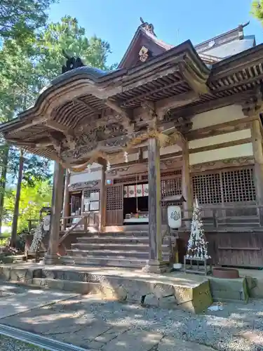 皆神神社の本殿