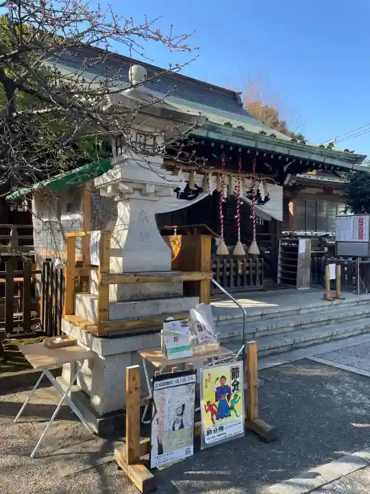 新宿下落合氷川神社の{uncategorized: "未分類", other: "その他", undefined: "問題あり", building: "その他建物", grave: "お墓", sacred_gate: "鳥居", guardian: "狛犬", statue: "像", buddha: "仏像", history: "歴史", nature: "自然", garden: "庭園", animal: "動物", pagoda: "塔", temizu: "手水舎", mountain_gate: "山門・神門", sanctuary: "本殿・本堂", subordinate: "末社・摂社", art: "芸術", scenery: "景色", jizo: "地蔵", ema: "絵馬", goshuin: "御朱印", omikuji: "おみくじ", items: "授与品その他", amulet: "お守り", goshuincho: "御朱印帳", eats: "食事", festival: "お祭り", votive_dance: "神楽", shichigosan: "七五三参", wedding: "結婚式", experience: "体験その他", initially: "初詣", around: "周辺", anti_infection: "感染症対策"}