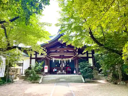 萱津神社の本殿・本堂