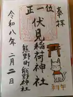 くまくま神社(導きの社 熊野町熊野神社)の御朱印