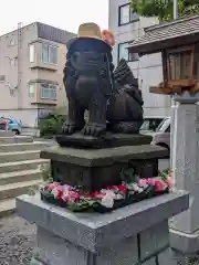 札幌諏訪神社の狛犬