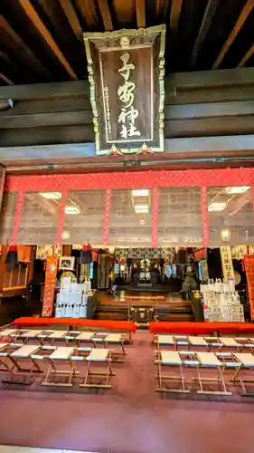 子安神社の本殿・本堂