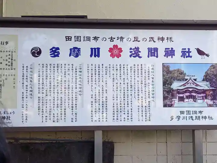 多摩川浅間神社の歴史