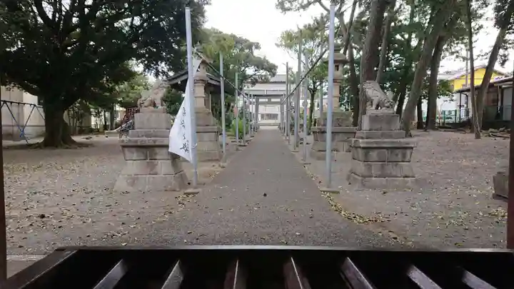 六王子神社の景色