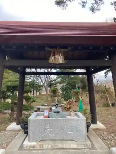 仁木神社の手水舎