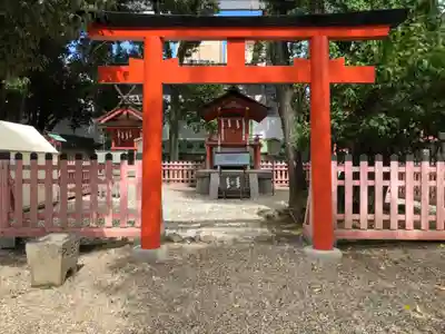 率川神社(大神神社摂社)の鳥居