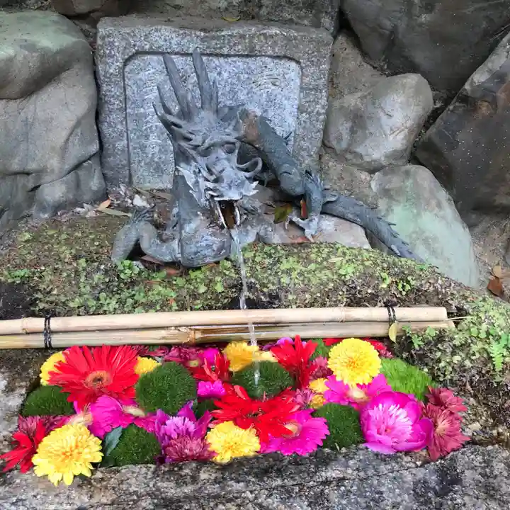 八大神社の手水舎