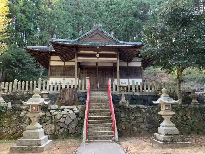 屏風八王子神社の本殿・本堂