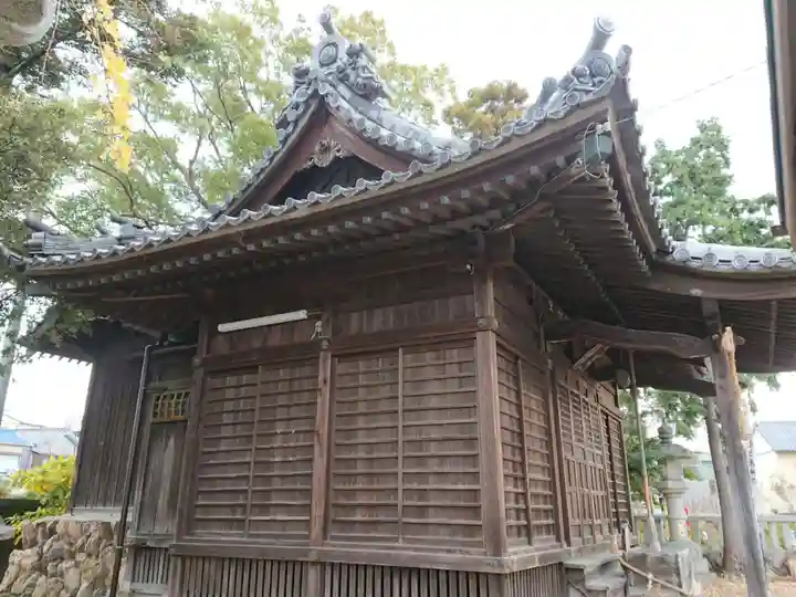 羽田上神社の本殿・本堂