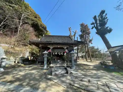 高祖神社の本殿