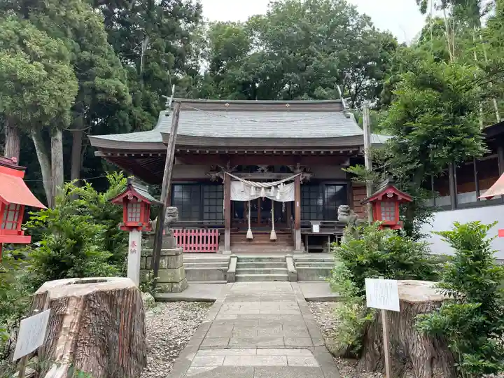 平出雷電神社の本殿・本堂