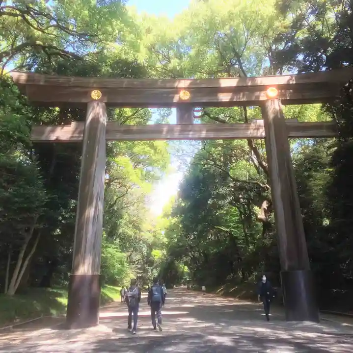 明治神宮の鳥居
