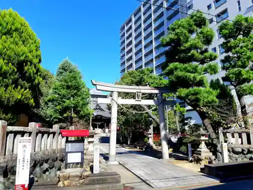 遠江分器稲荷神社の鳥居