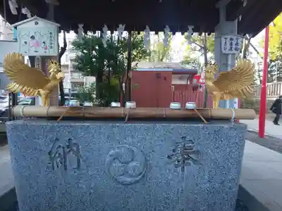富岡八幡宮の手水舎