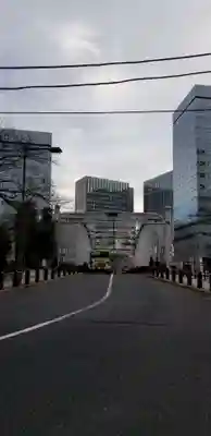 鐵砲洲稲荷神社の周辺