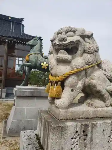 土合神社の狛犬