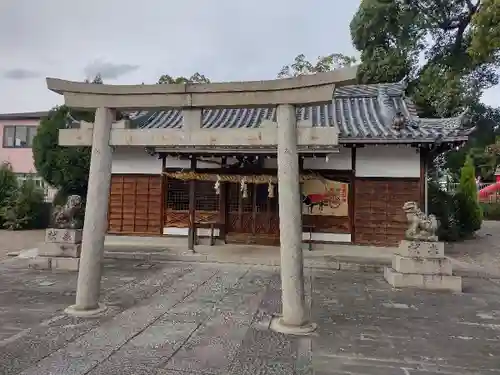 八幡大神宮の鳥居