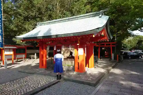 熊野速玉大社の手水舎