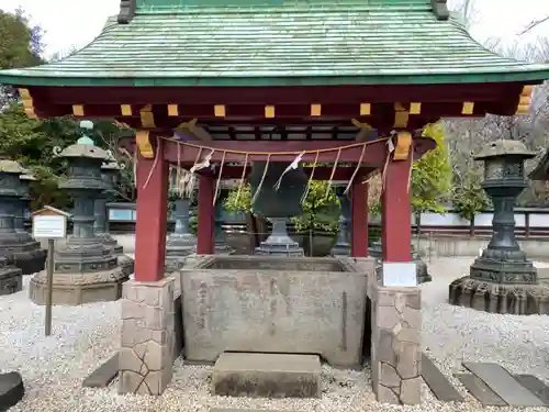 上野東照宮の手水舎