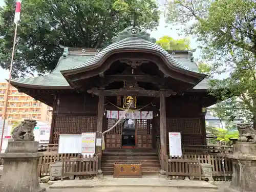 阿邪訶根神社の本殿・本堂