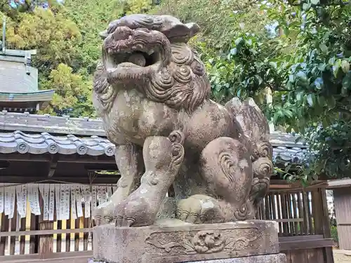 饒石神社の狛犬