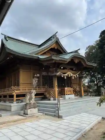 浅江神社の本殿・本堂