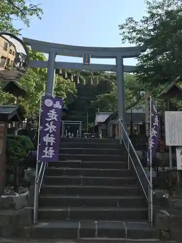 走水神社の鳥居