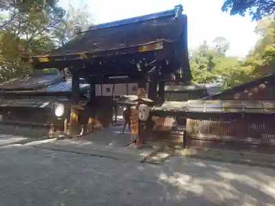 河合神社(鴨川合坐小社宅神社)の山門・神門