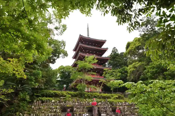 竹林寺の塔