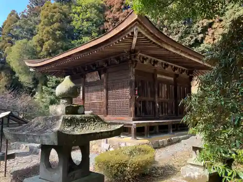 神角寺の本殿