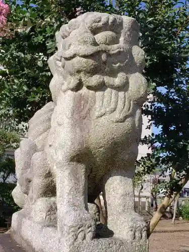 野村神社の狛犬