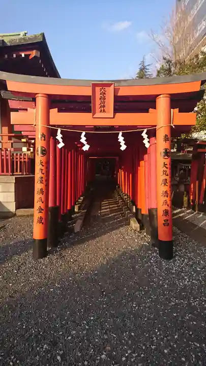 東京羽田 穴守稲荷神社の鳥居