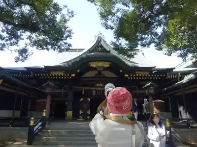 穴八幡宮の本殿・本堂