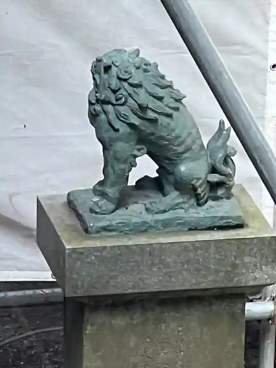 諏訪大社の狛犬