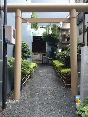 天祖神社の鳥居