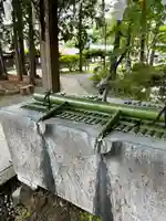 諏訪大社下社秋宮の手水舎