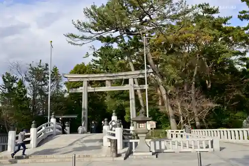 寒川神社の鳥居