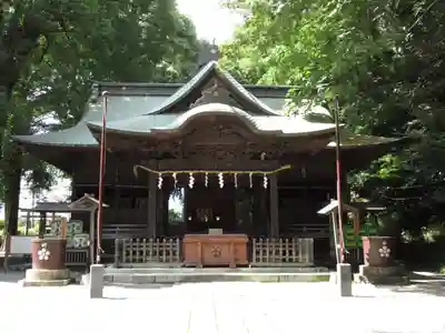 谷保天満宮の本殿・本堂