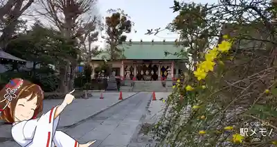 上平井天祖神社の本殿・本堂