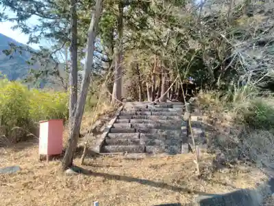 三宮飯縄神社の鳥居