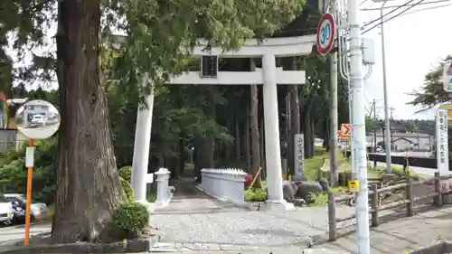 山宮浅間神社の鳥居