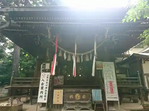 上高田氷川神社の本殿