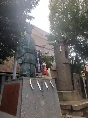安倍晴明神社（阿倍王子神社境外末社）の像