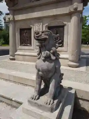宮城縣護國神社の狛犬