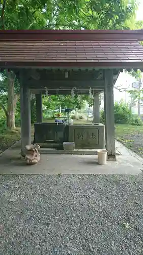 釧路一之宮 厳島神社の手水