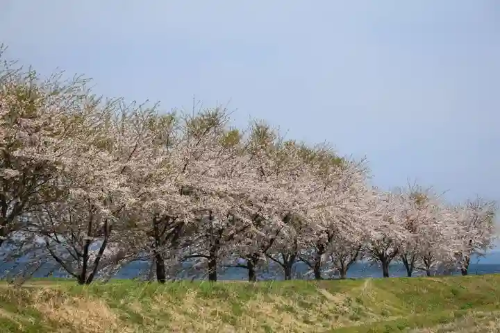 鏑箭神社の周辺