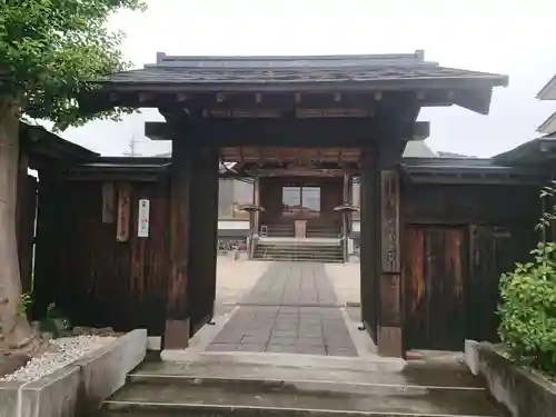 鶴代寺の山門・神門